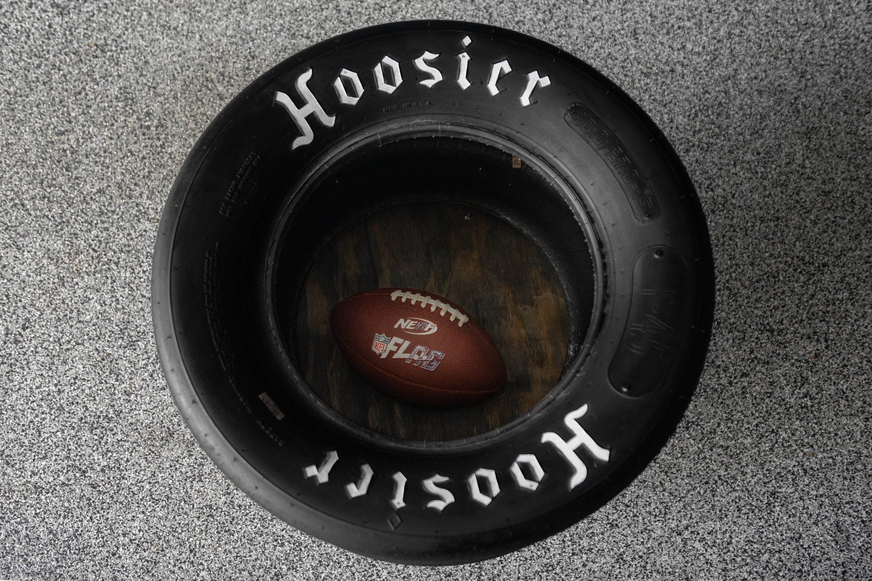 Hoosier Tire Table / Automotive Decor / Auto Coffee Table