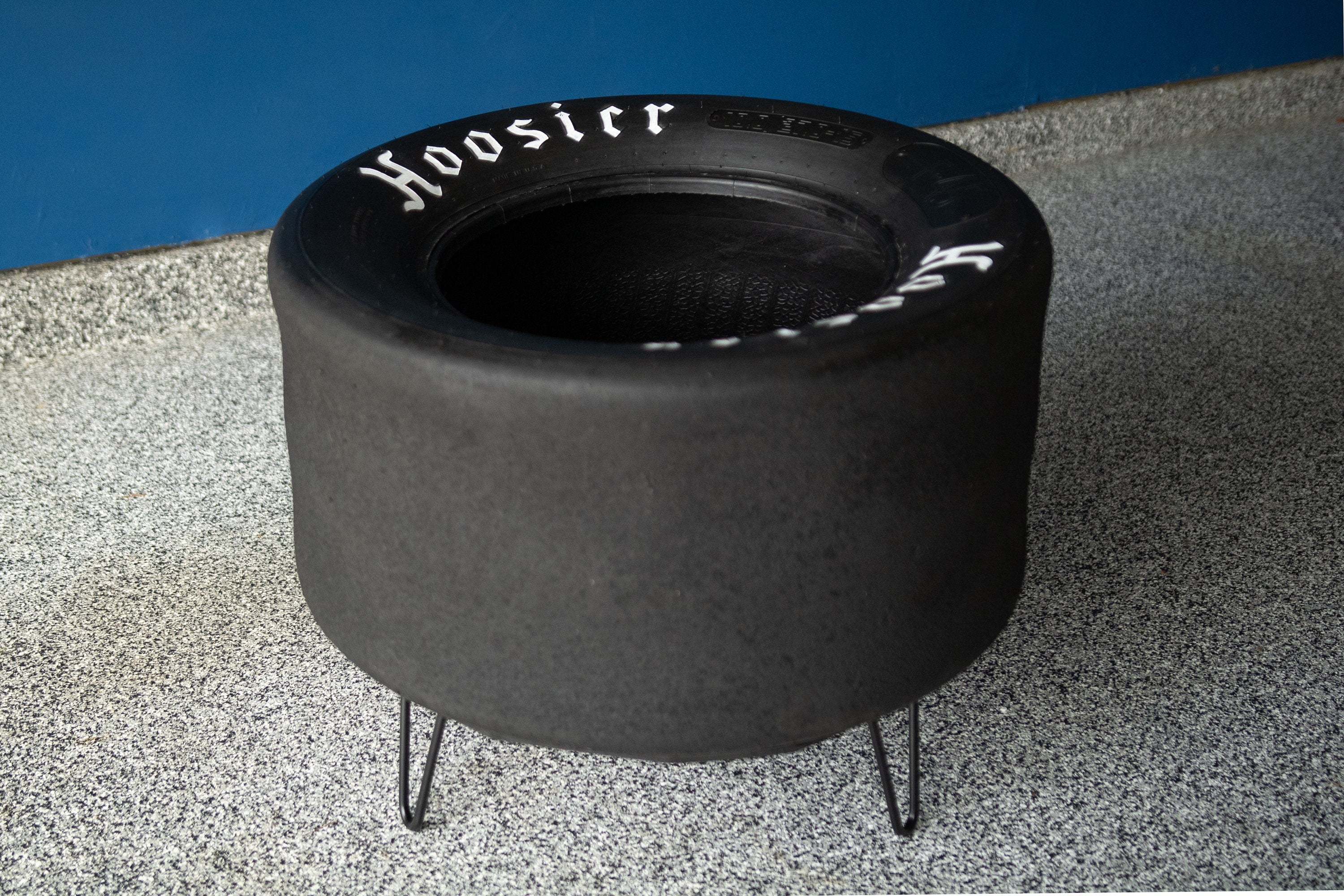 Hoosier Tire Table / Automotive Decor / Auto Coffee Table