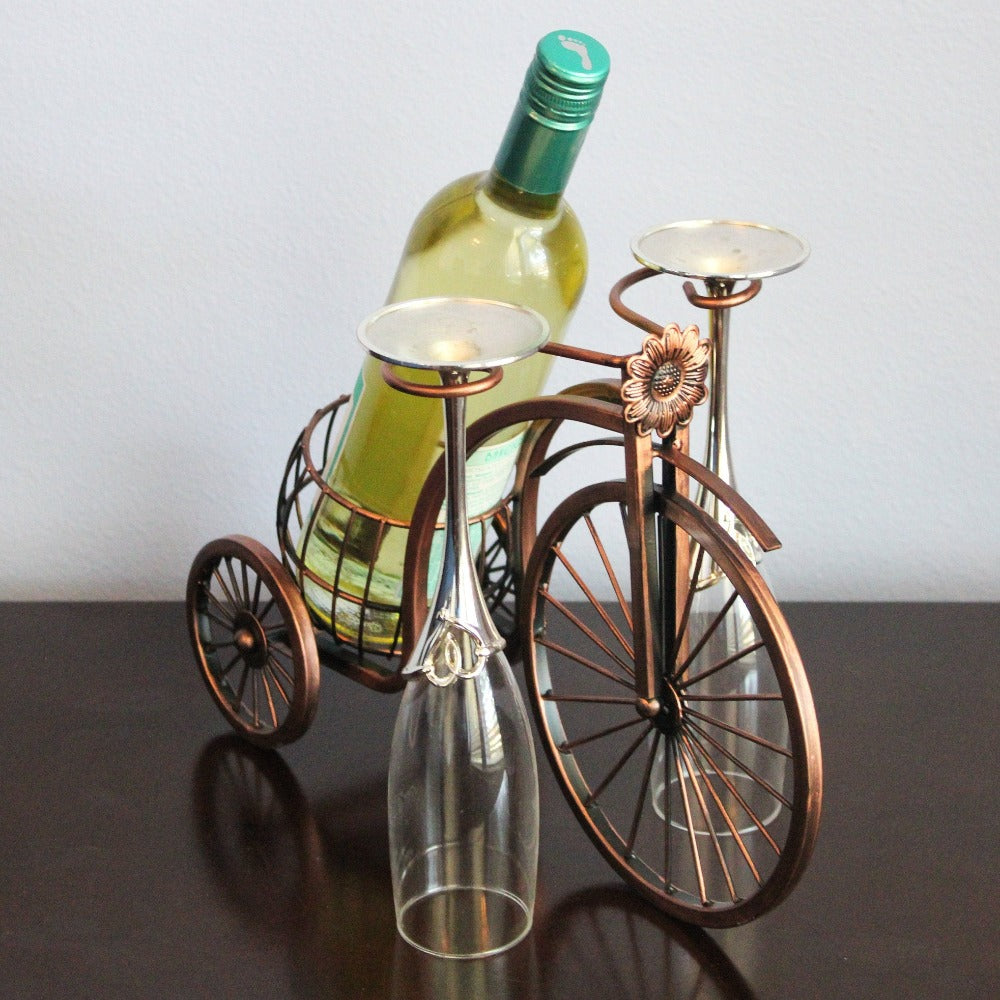 Wine and Glass Holder Bicycle