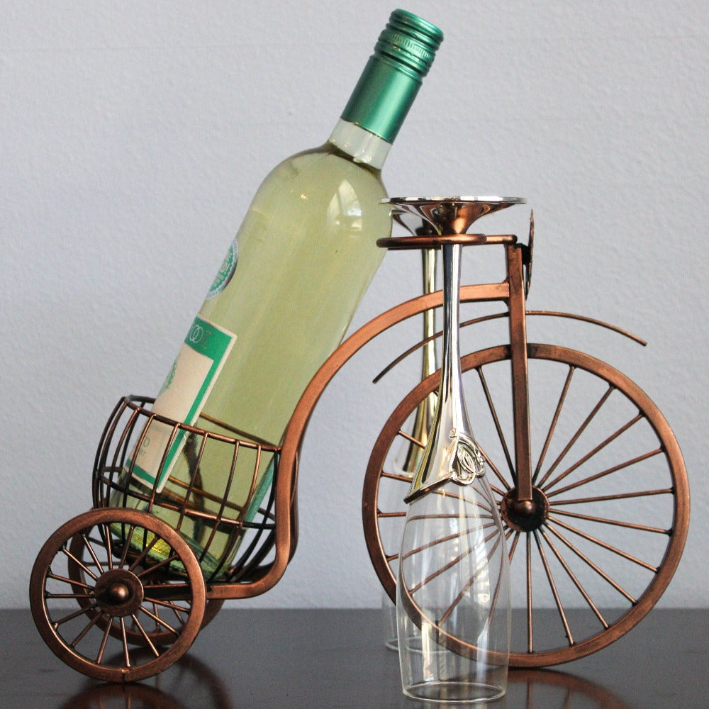 Wine and Glass Holder Bicycle