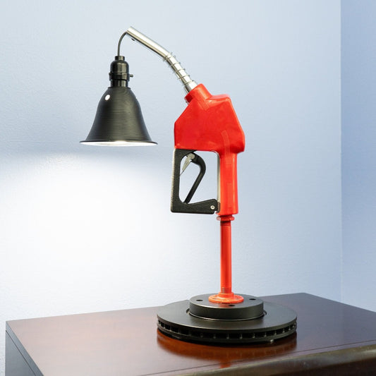 Gas Pump Lamp