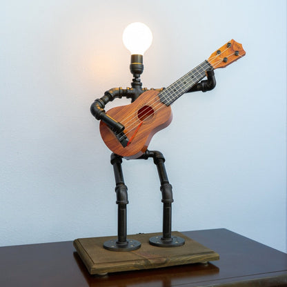 Guitar Player Lamp- Standing