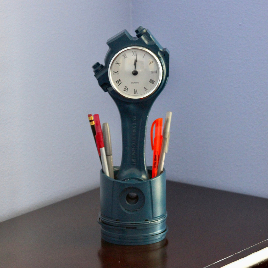 Piston Clock / Car Office Decor / Auto Home Art / Car Parts