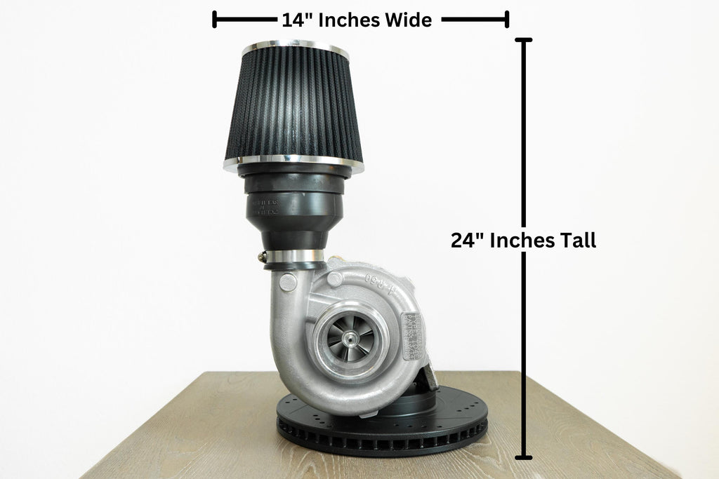 Turbo Lamp / Car Parts Decor / Turbocharger Art / JDM