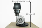 Turbo Lamp / Car Parts Decor / Turbocharger Art / JDM