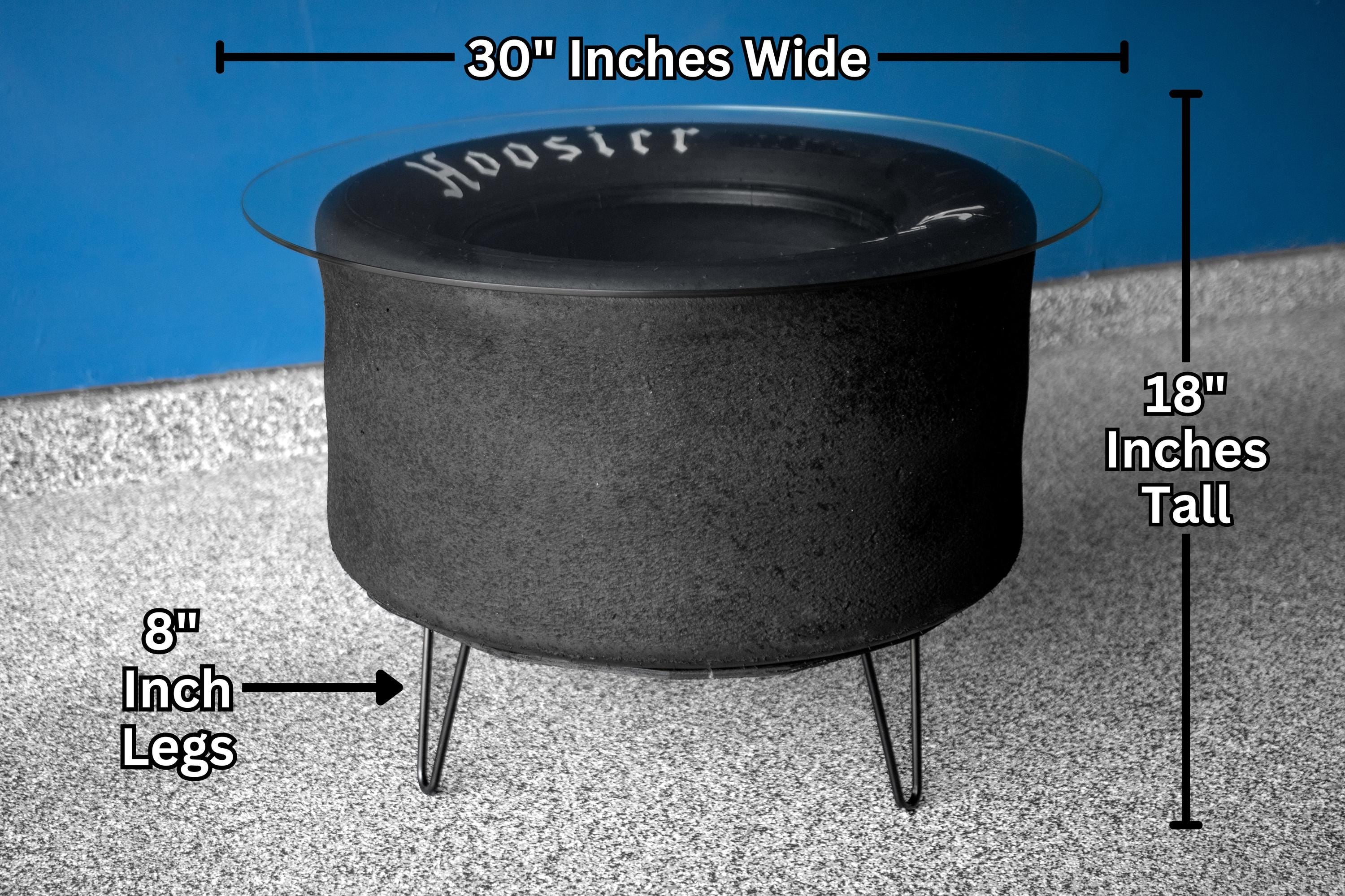 Hoosier Tire Table / Automotive Decor / Auto Coffee Table