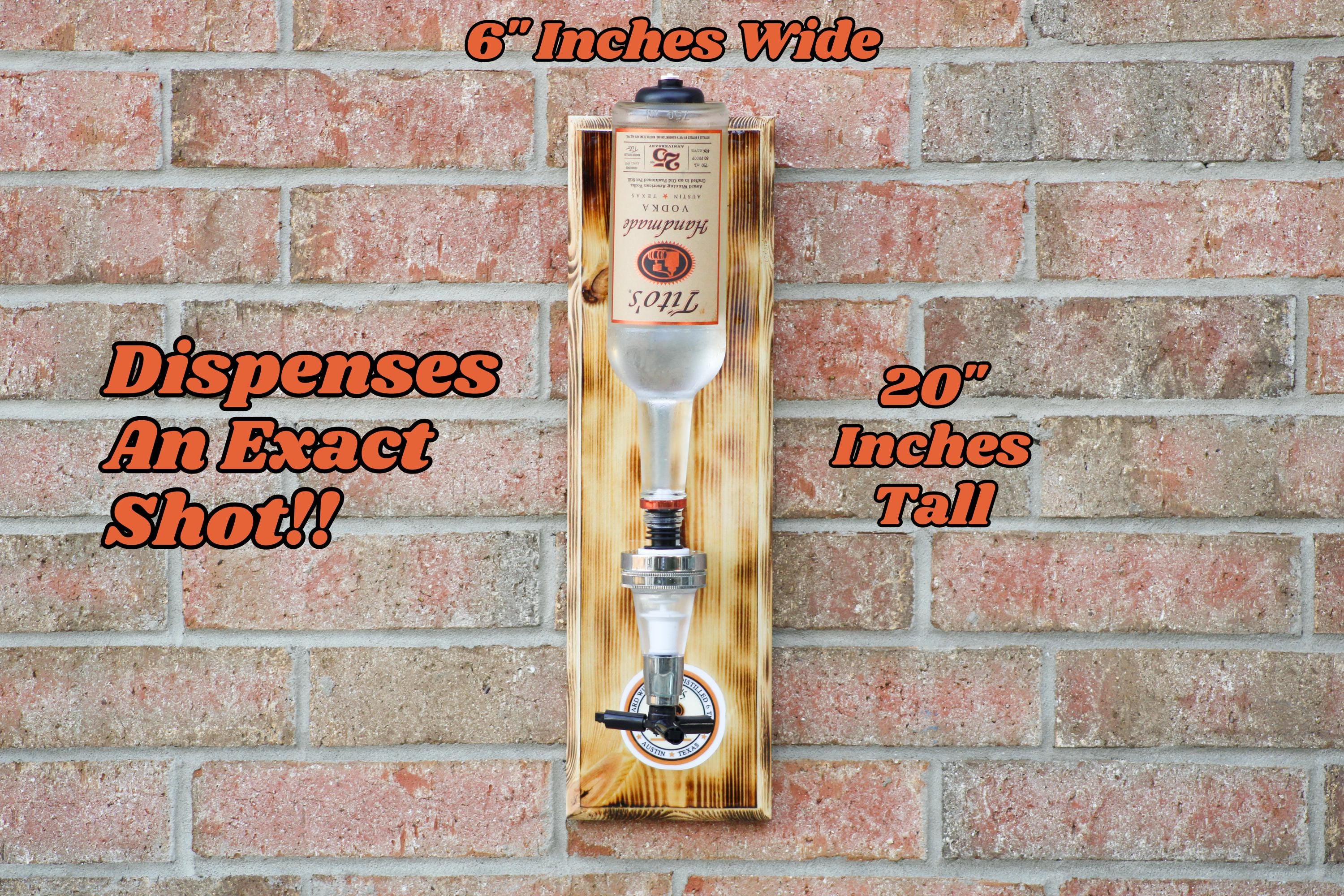 Tito’s Wall Liquor Dispenser – Home Bar Essentials / Bar Shot Tap