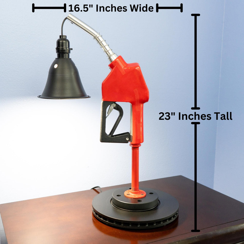 Gas Pump Lamp - Auto Home Decor | Car parts Office | Auto Desk Lamp