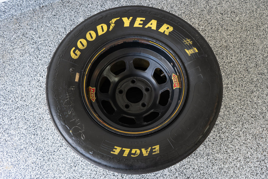 NASCAR Tire Table / Automotive Furniture / Racing Home Decor