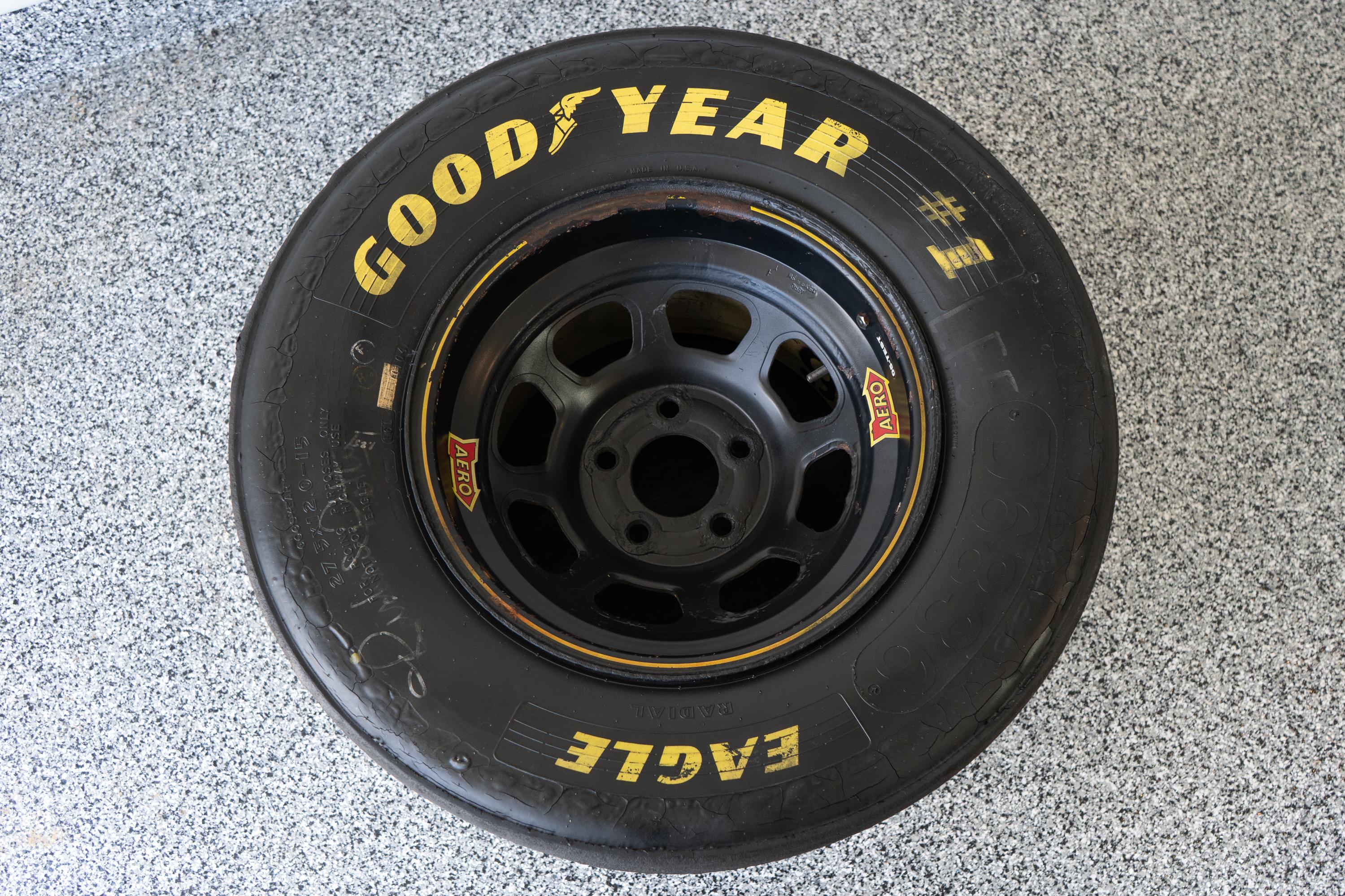 NASCAR Tire Table / Automotive Furniture / Racing Home Decor