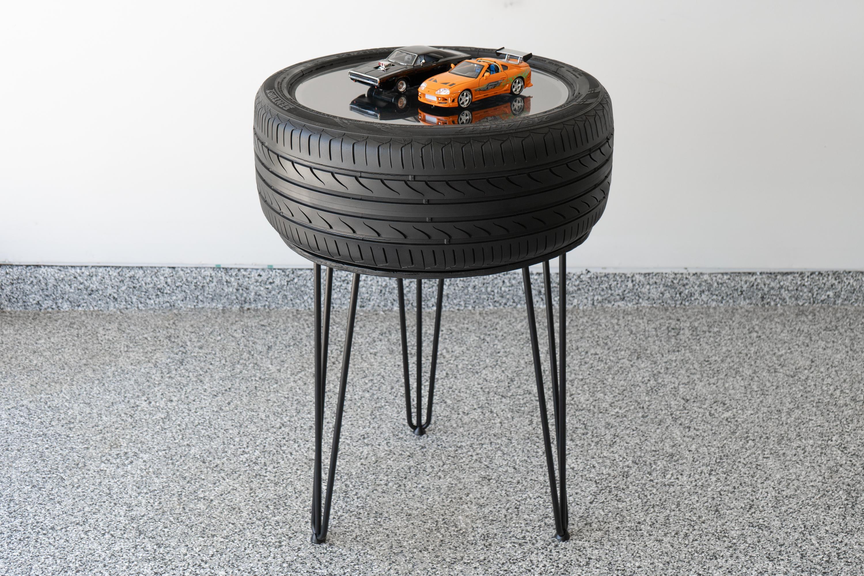 Tire Table - Auto Parts Decor / Car Guy Furniture