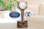 FORD Piston Clock - Car Office Decor / Car Parts Art / Automotive clock