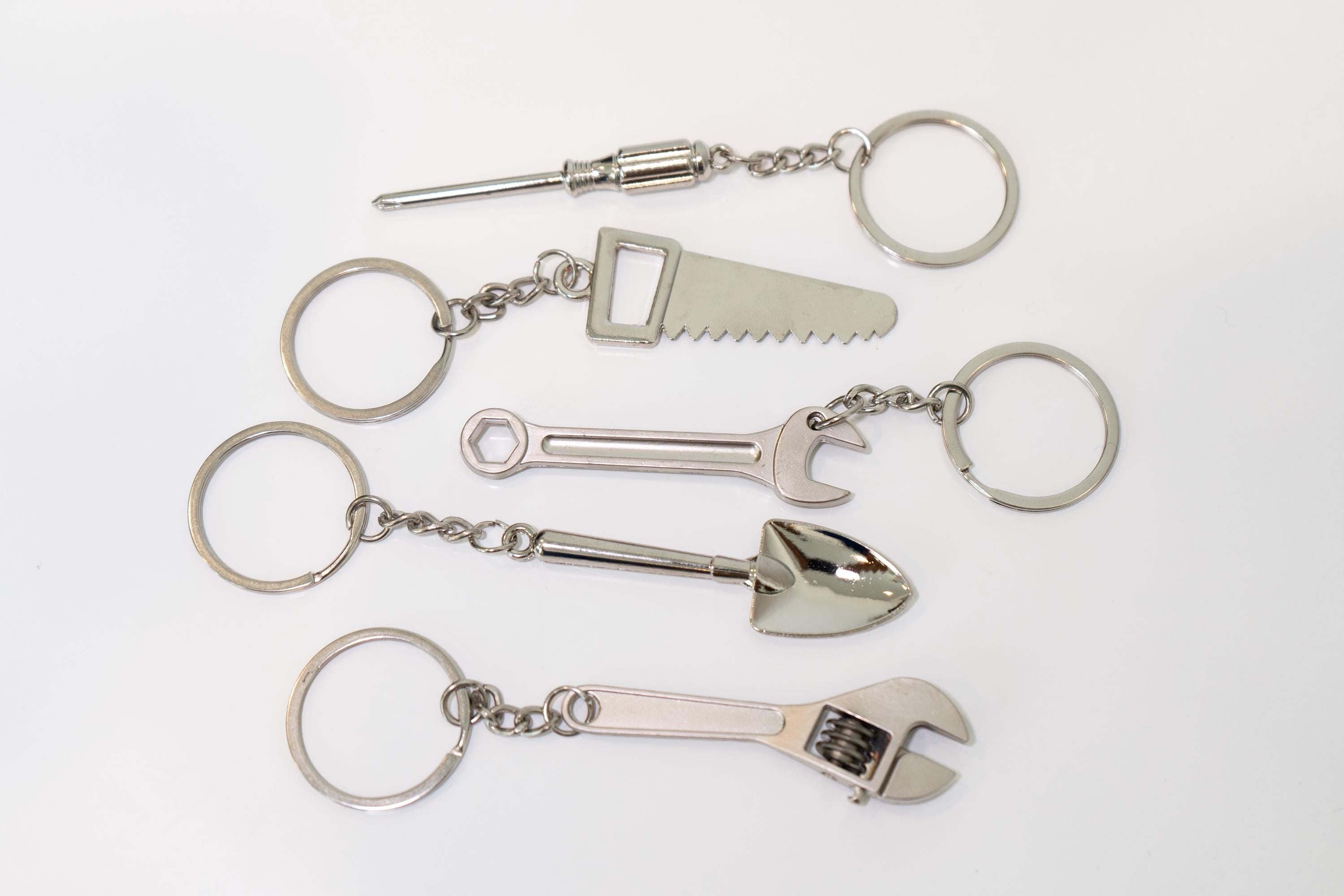 Pocket-Sized Tools: Mini Tool Keychains / Handy Gift Set