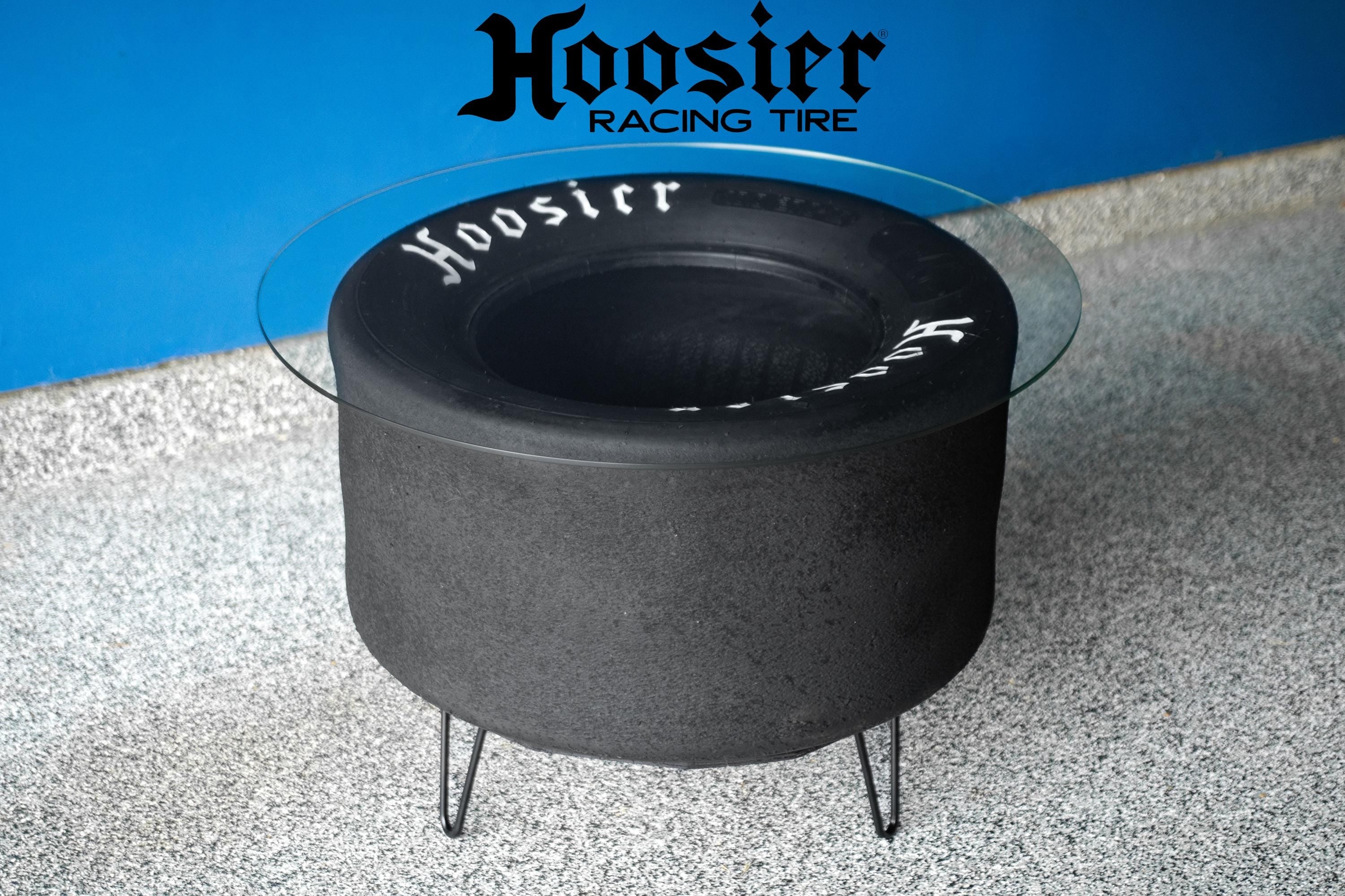 Hoosier Tire Table / Automotive Decor / Auto Coffee Table
