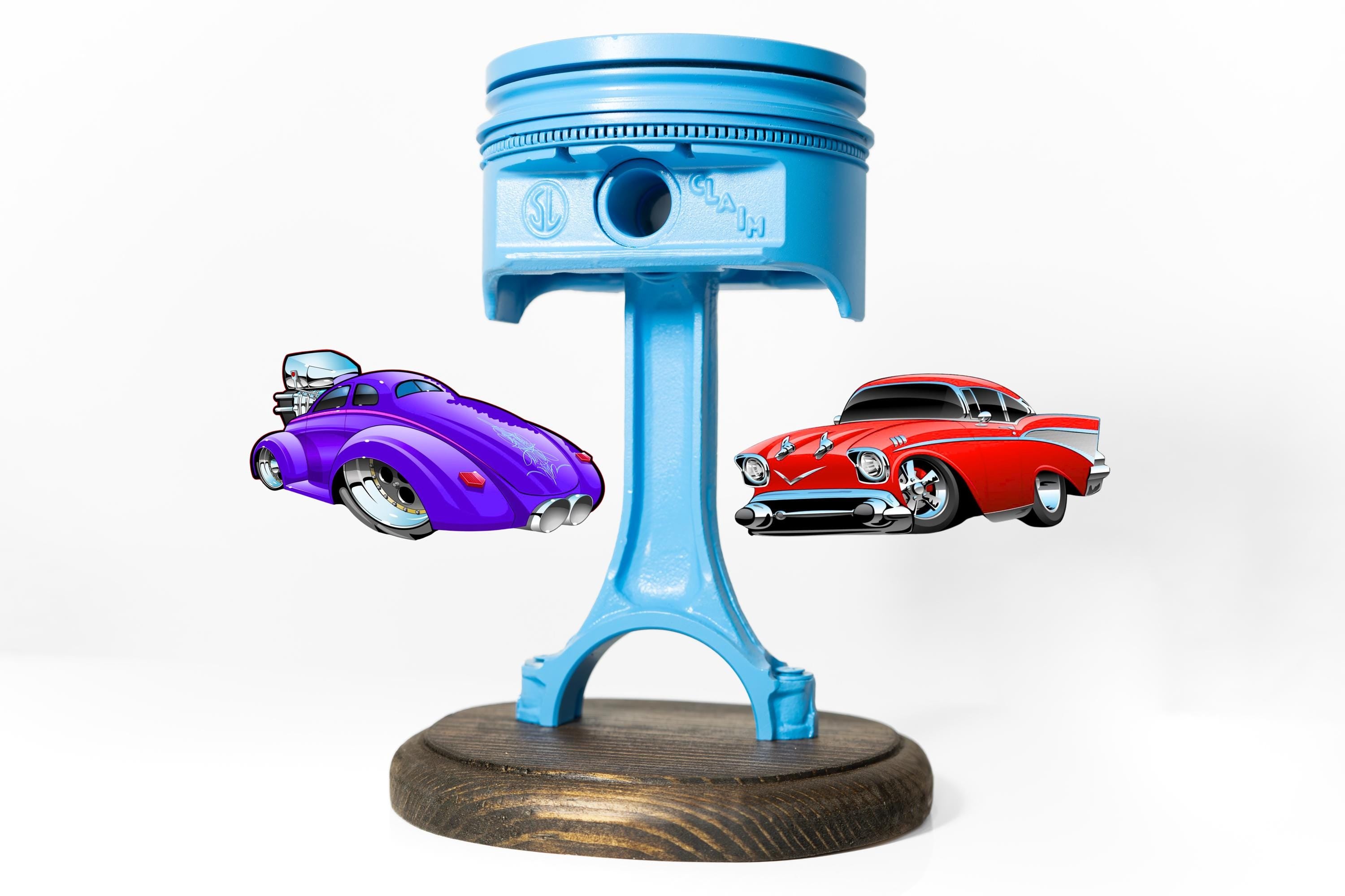 Automotive Trophy - Car Show Piston | Auto Office Decor | Gearhead Award