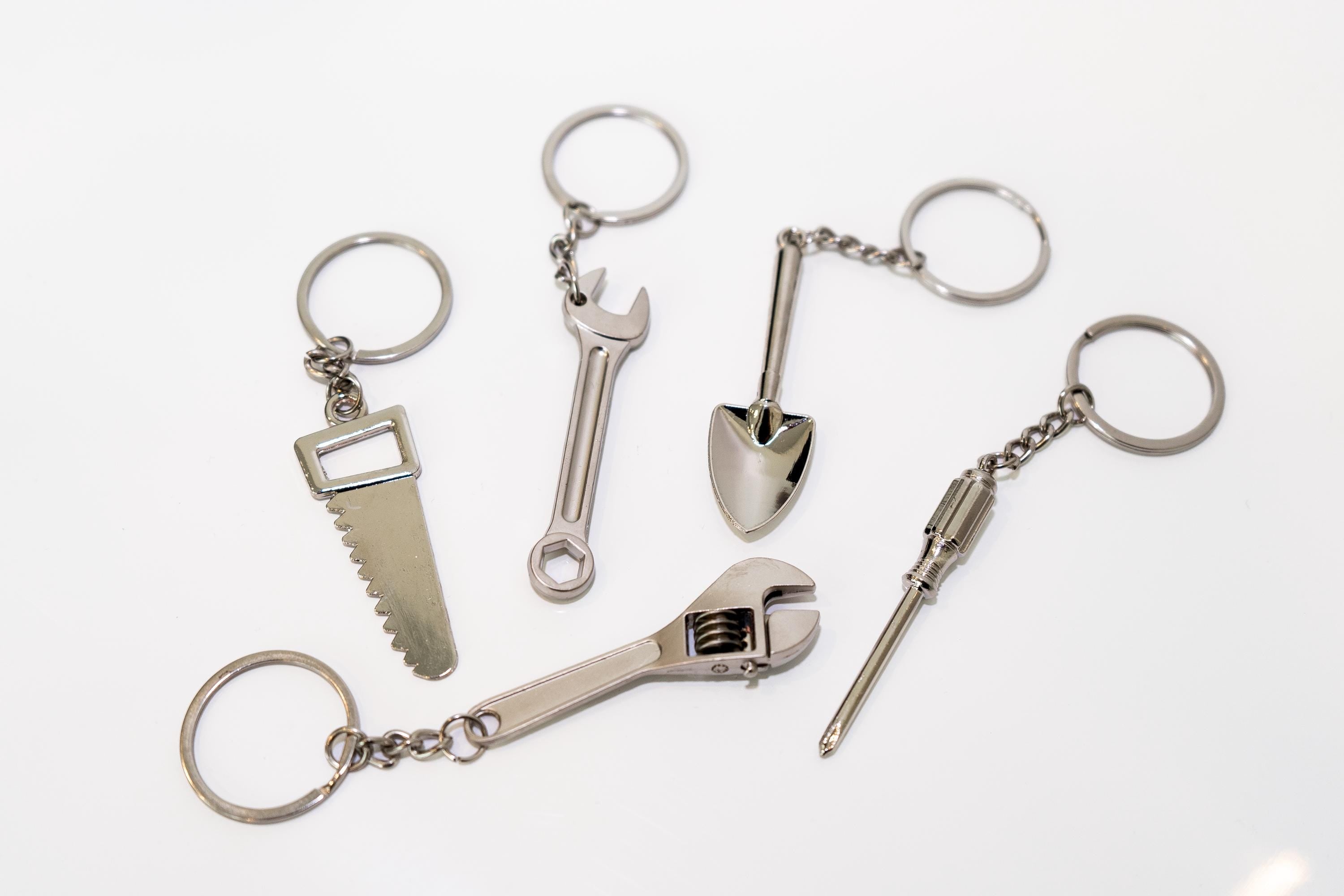 Pocket-Sized Tools: Mini Tool Keychains / Handy Gift Set
