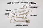 Pocket-Sized Tools: Mini Tool Keychains / Handy Gift Set