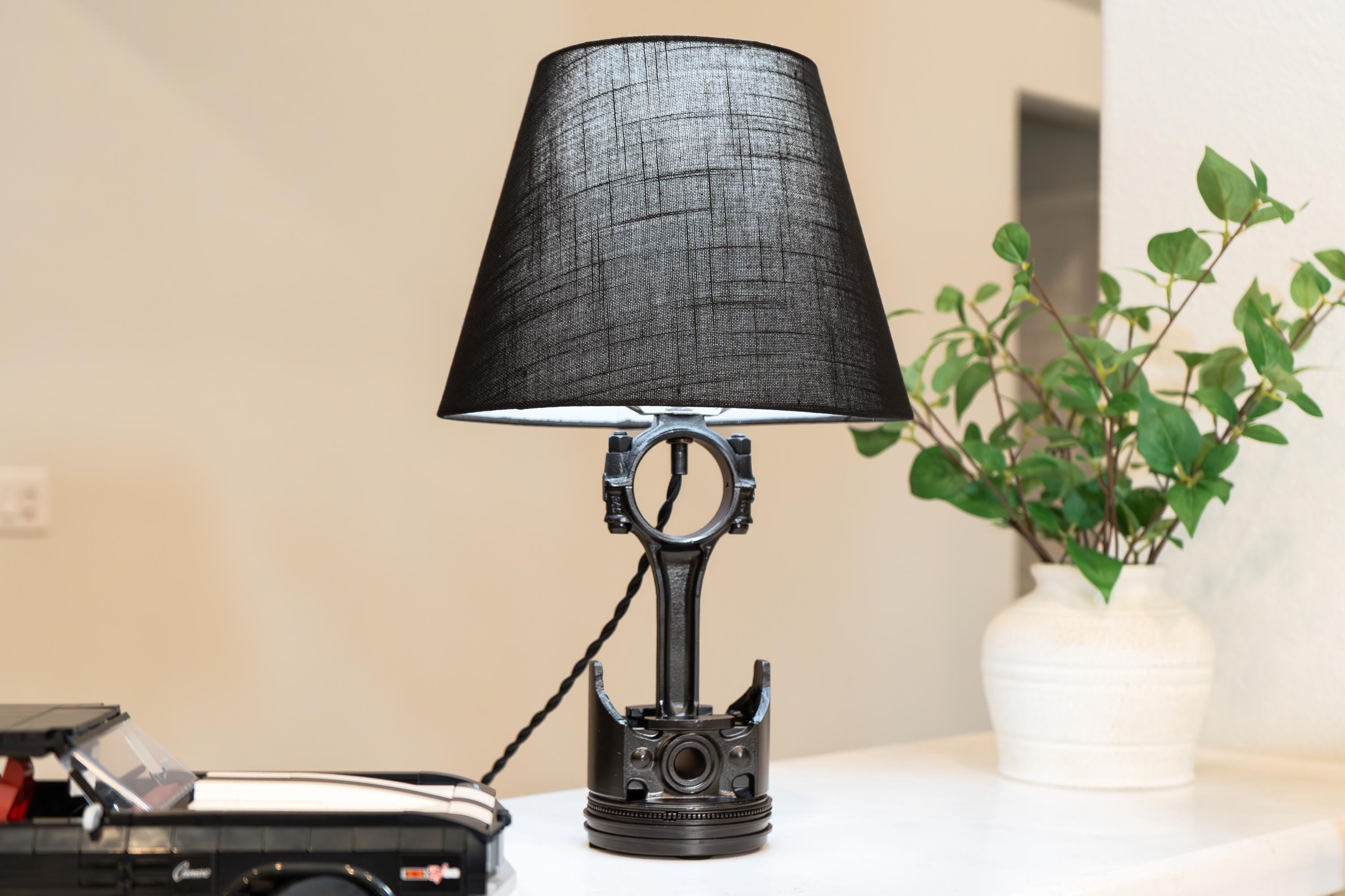 Piston Lamp – Car Home Decor | Auto Shop Decor | Automotive lamp