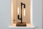Industrial Pipe Lamp – Steampunk Edison Lamp / Industrial Home Lighting