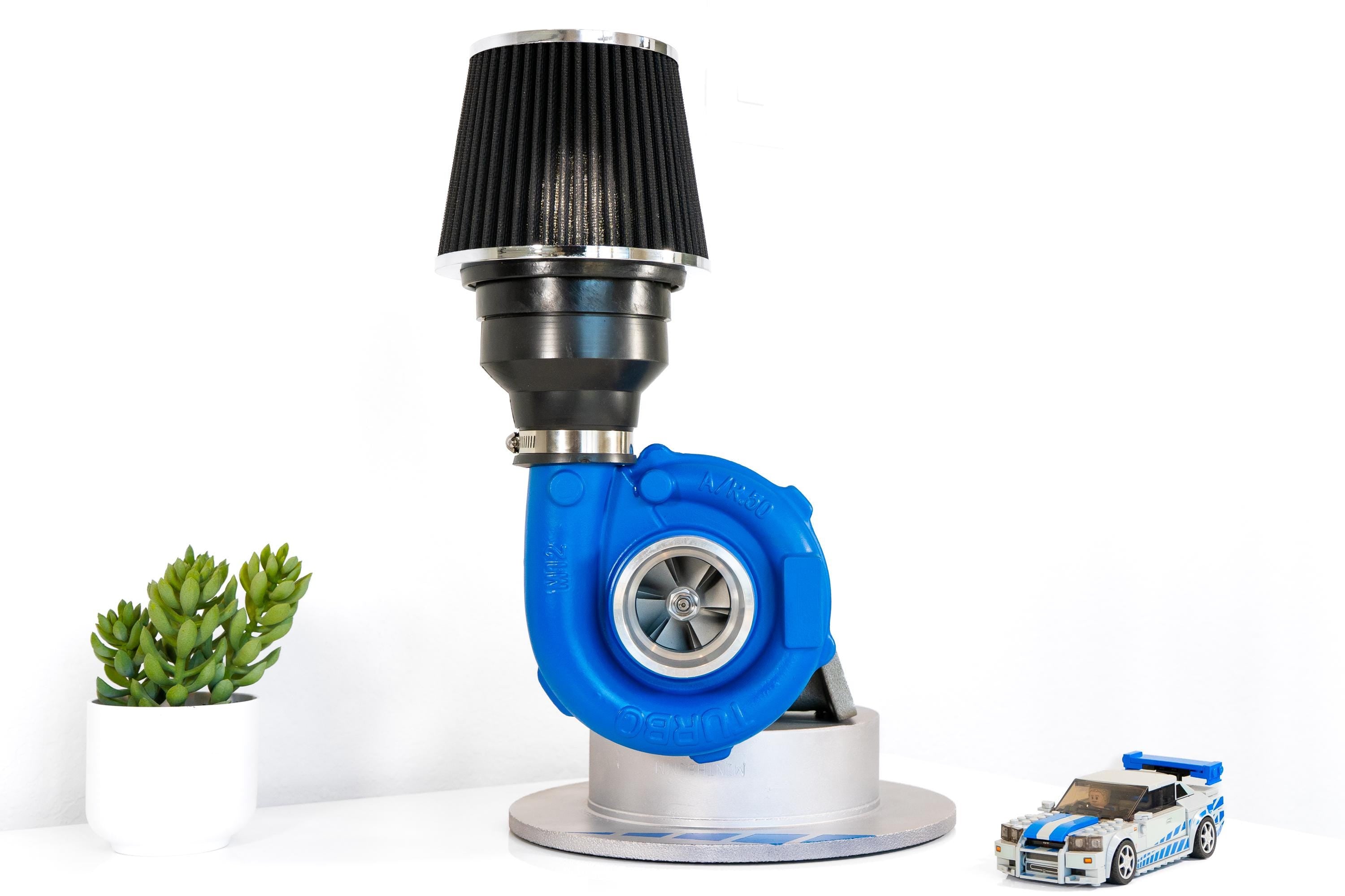 GTR R34 Turbo Lamp - Fast & Furious Decor | Car Parts Decor | Automotive Lamp