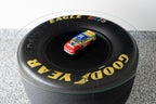 NASCAR 75 Anniversary Tire Table / Automotive Furniture / Racing Home Decor