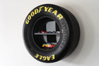 NASCAR Tire Shelf - Auto Home Wall | Automotive Furniture | Car Parts Shelf