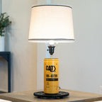 Construction themed CAT lamp designed as playful yet authentic decor for kids who love trucks and machinery.