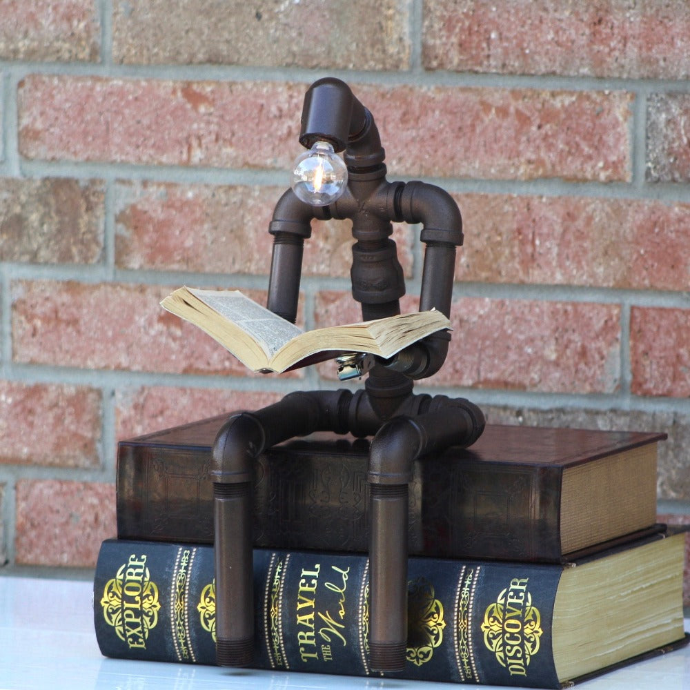 Reading Man Lamp