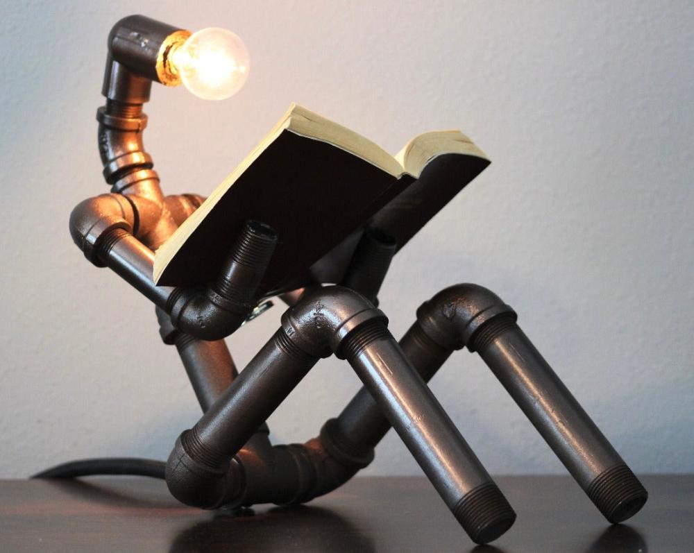 Reading Man Lamp